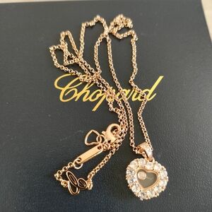 18k Gold heart Necklace